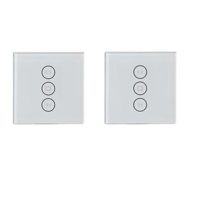 WIFI Vorhangschalter Smart Rolladen Jalousie Schalter,Touch Timer Curtain Switch