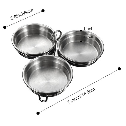 Stainless Steel Egg Poacher, Perfect Poached Egg Maker, Round Egg Cooker Ring... - Picture 3 of 7