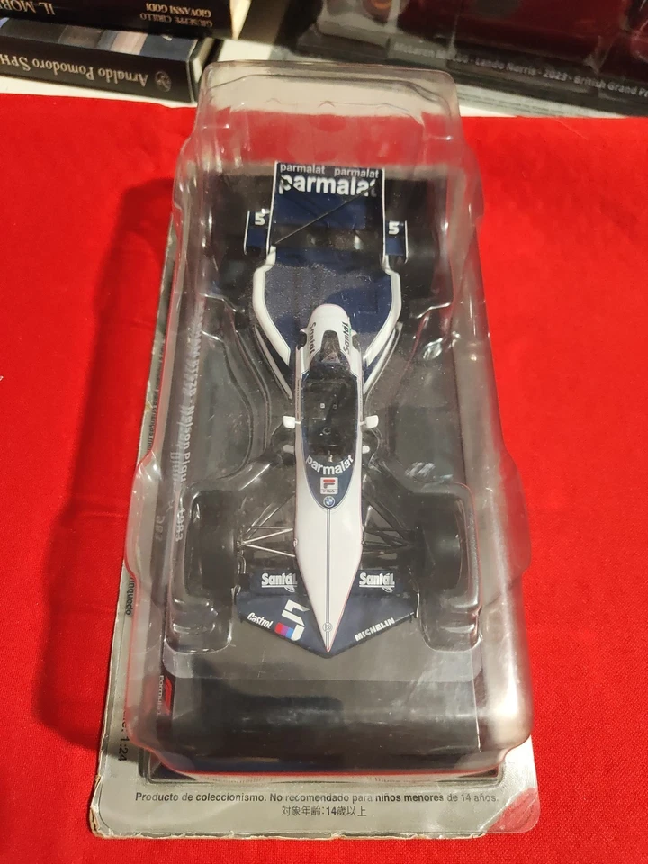 Collezione : Auto da corsa 1:24 BRABHAM BT52B Di Nelson Piquet 1983.  Con Fascic - Immagine 3 di 4