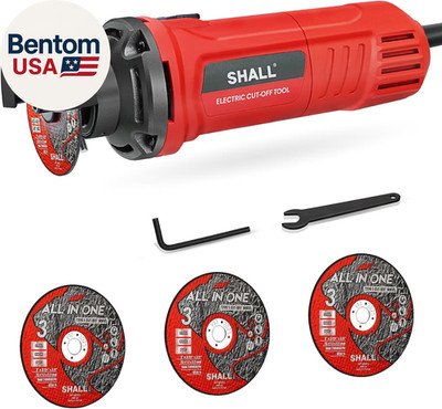 3 Inch High-Speed Cut off Tool, 3.5 Amp Metal Cutter Tool with 3Pcs Multifunctio