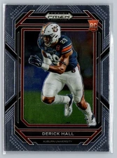 2023 Panini Prizm Draft Picks #170 Derick Hall Prizms Silver