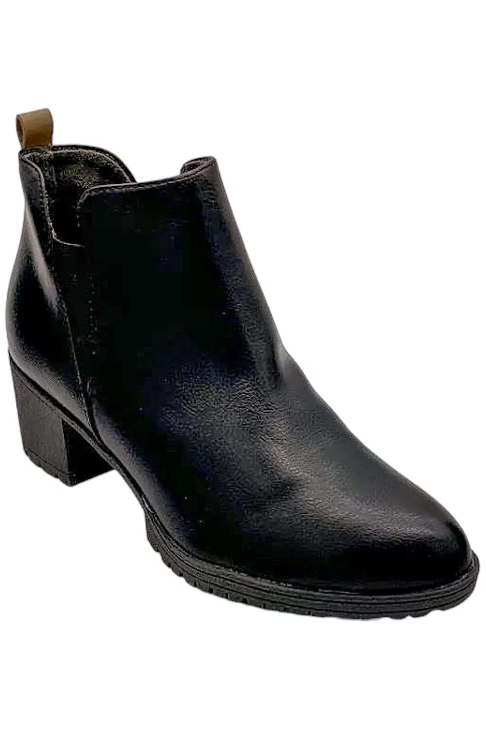Dr Scholls Womens London Block Heel Bootie Black 9290₽