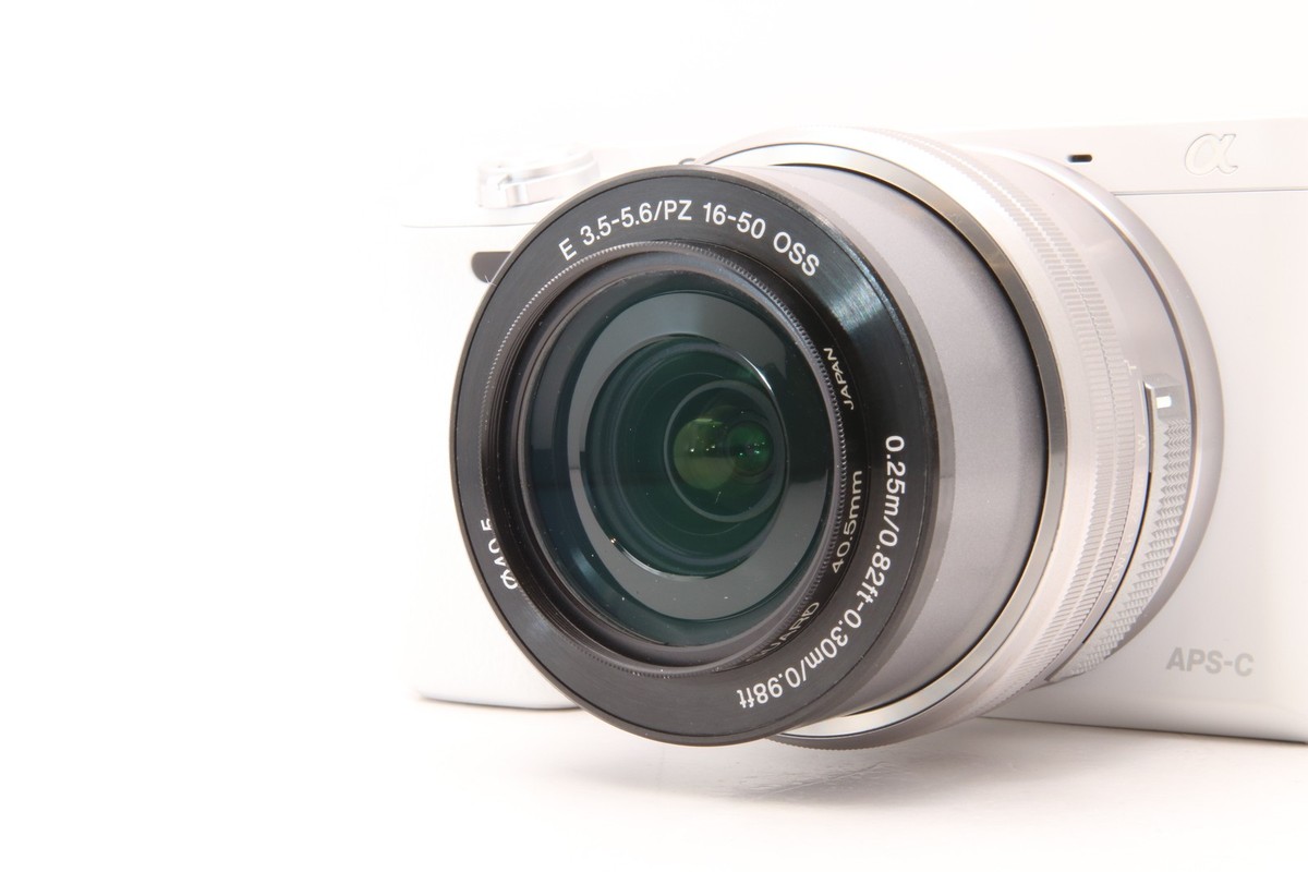 Sony Alpha Sony a6000 24.3 MP Digital SLR Camera - White (Body