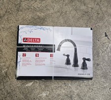 Delta Windemere Oil-Rubbed-Bronze Bathroom Faucet 35896LF-OB New in Box