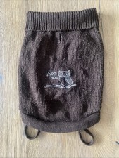 🦮AniOne Hunde Pullover Strickpullover, Braun