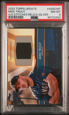 2022 TOPPS UPDATE ALL-STAR STITCHES RELICS jersey MIKE TROUT 32/50 