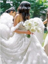 Wedding Dress Viero Bridal Custom Made VEIL INCLUDED