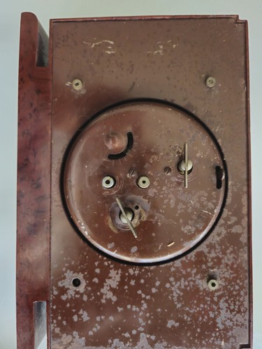 Art Deco French Bakelite Alarm Clock  1920-30s For Restoration Project  - Picture 5 of 13