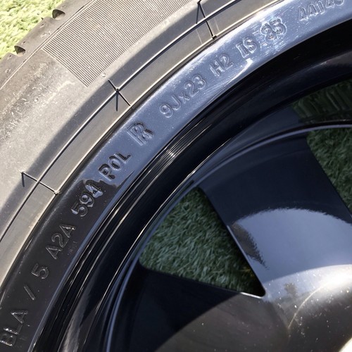 23 SPECTRE ROLLS ROYCE 2024 RIMS TIRES OEM GENUINE SET 4 STOCK 5A2A592 WHEELS - Picture 15 of 16