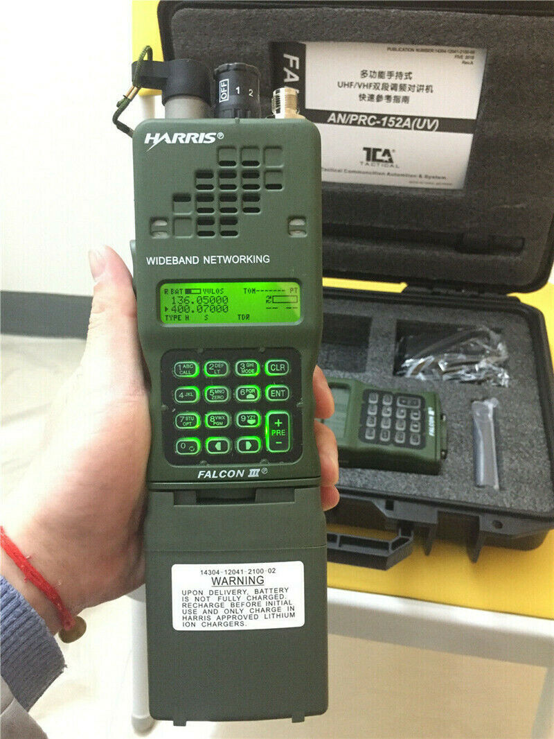 TCA PRC 152A Multiband Radio 15w Aluminum Handheld Radio VHF UHF