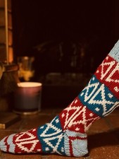 100 Woollen Hand-Knitted UNIQUE Socks Winter Gift Ideas for Holiday Season