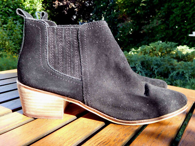 Buffalo Stiefeletten Gr.39, schwarz, Leder, Erlös wird gespendet!