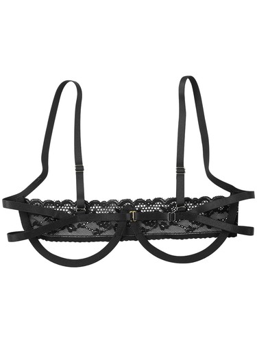 Soutien gorge femme soutien gorge push up lingerie adulte érotique dentelle réglable - Photo 16/43