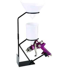 Car Paint Sprayer Stand Bracket Paper Funnel Rack Storage Rack Steel Spray Gun