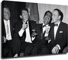 The Rat Pack Best of Frank Sinatra Dean Martin Sammy Davis Jr Poster Wall