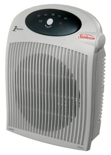 Sunbeam SFH442 Electric Thermostat Plug Fanheater Fan for sale online | eBay