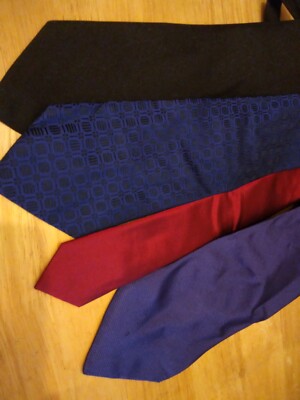 X4 Herren Vintage/Retro Krawatten Inc Roberto Seide Etc