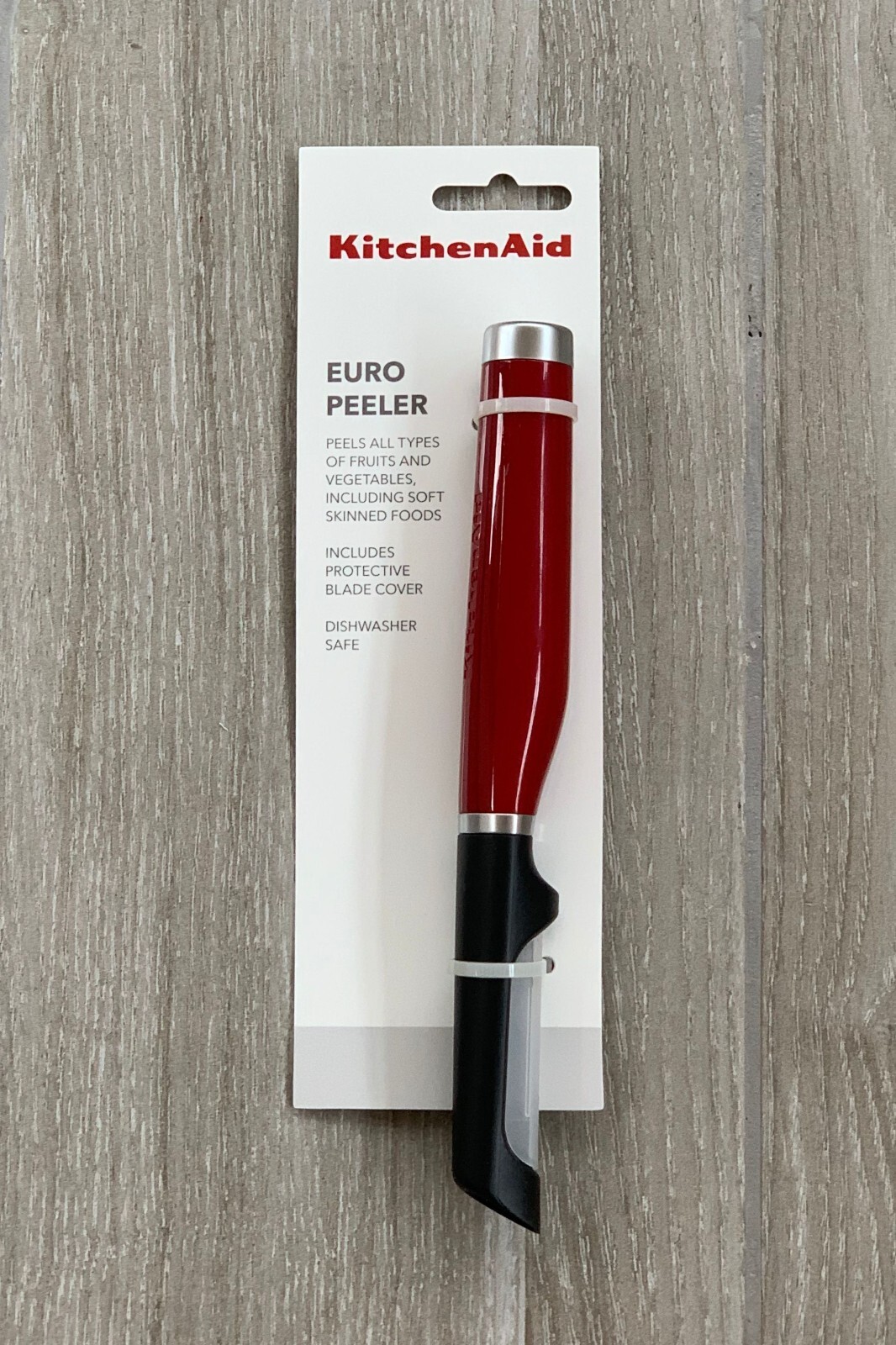 KitchenAid Stainless Steel Euro Peeler Empire Red