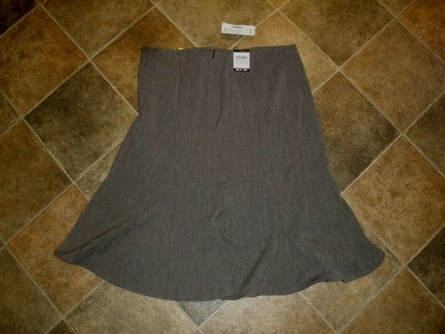 NEW Women's 10 Studio 1940 Charcoal Grey Skirt (C7) - Picture 2 of 5
