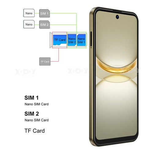 Cheap Cell Phone 64GB Unlocked Android Smartphone Dual SIM Quad Core 4250mAh New - Picture 10 of 16