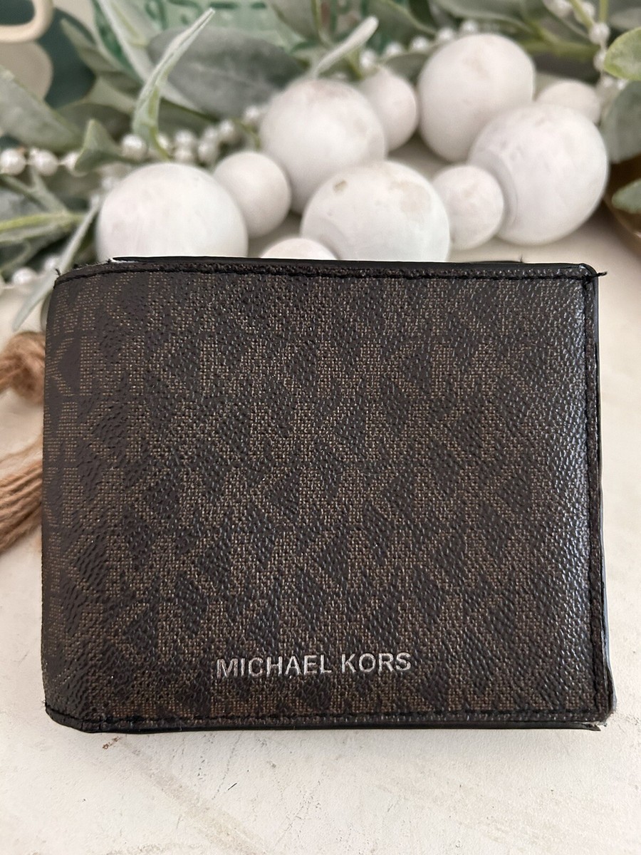 Michael Kors Signature Mens Billfold PVC