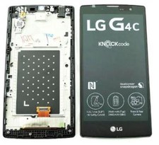 DISPLAY LCD SCHERMO per Lg G4C G4 mini H525N NERO/BIANCO touch vetro modulo comp