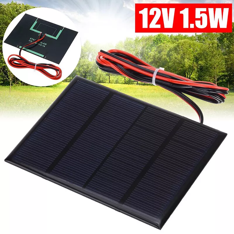 Mini solar panel battery deals