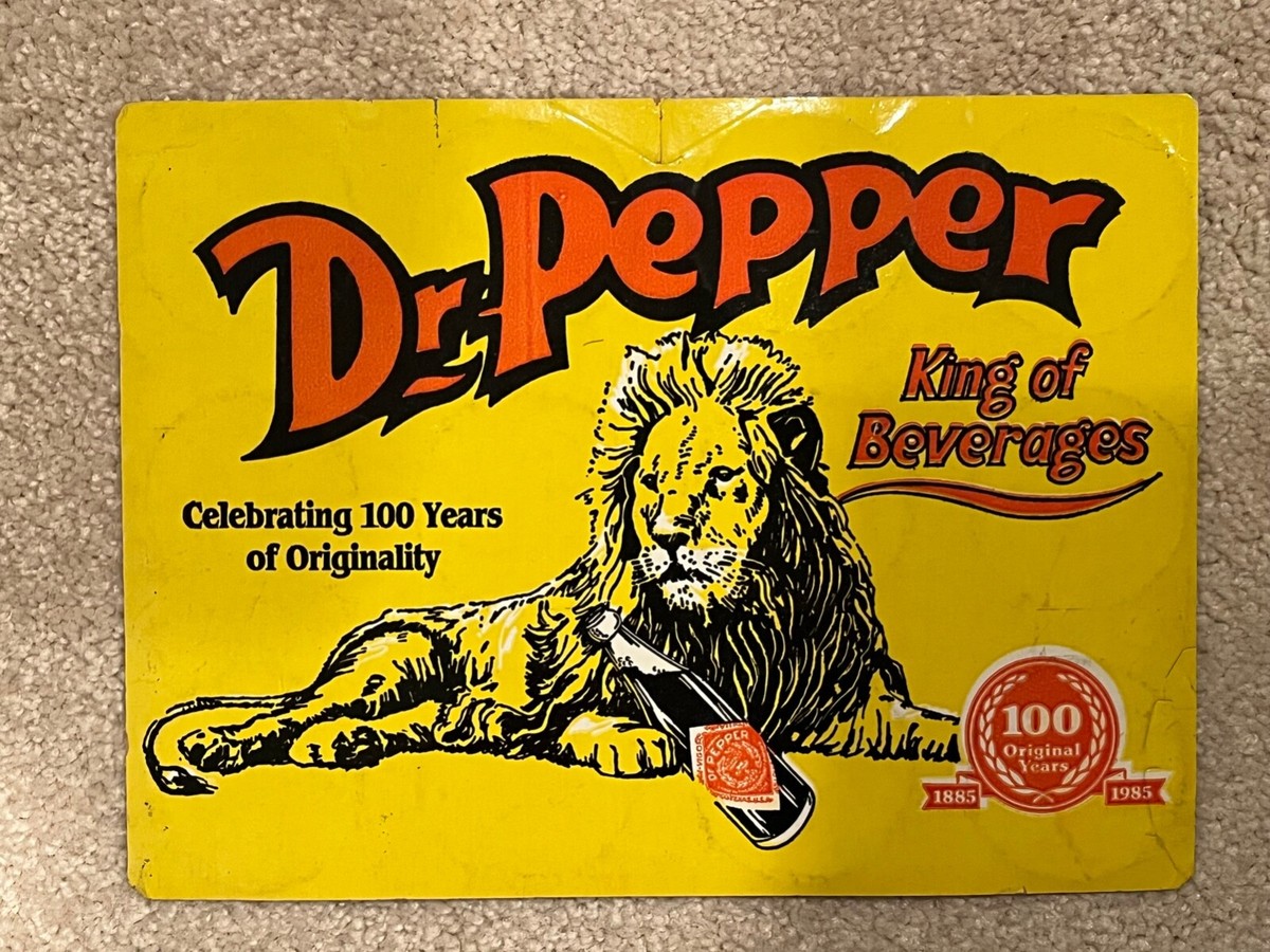 Dr Pepper King of Beverages 12 Pack Carton top 10x7 | eBay