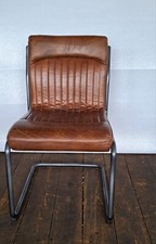Gallary Direct Albany Leather Chair, Brown R:26 RRP £649