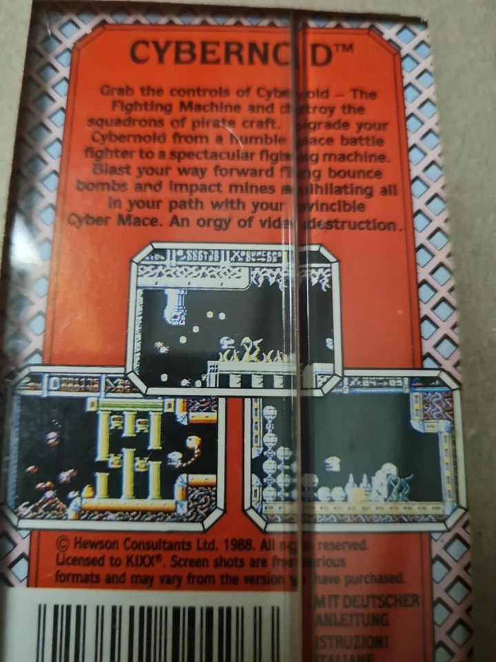 C64 CYBERNOID the fighting machine cbm 64/128 commodore 64 sealed # - Image 3 of 4