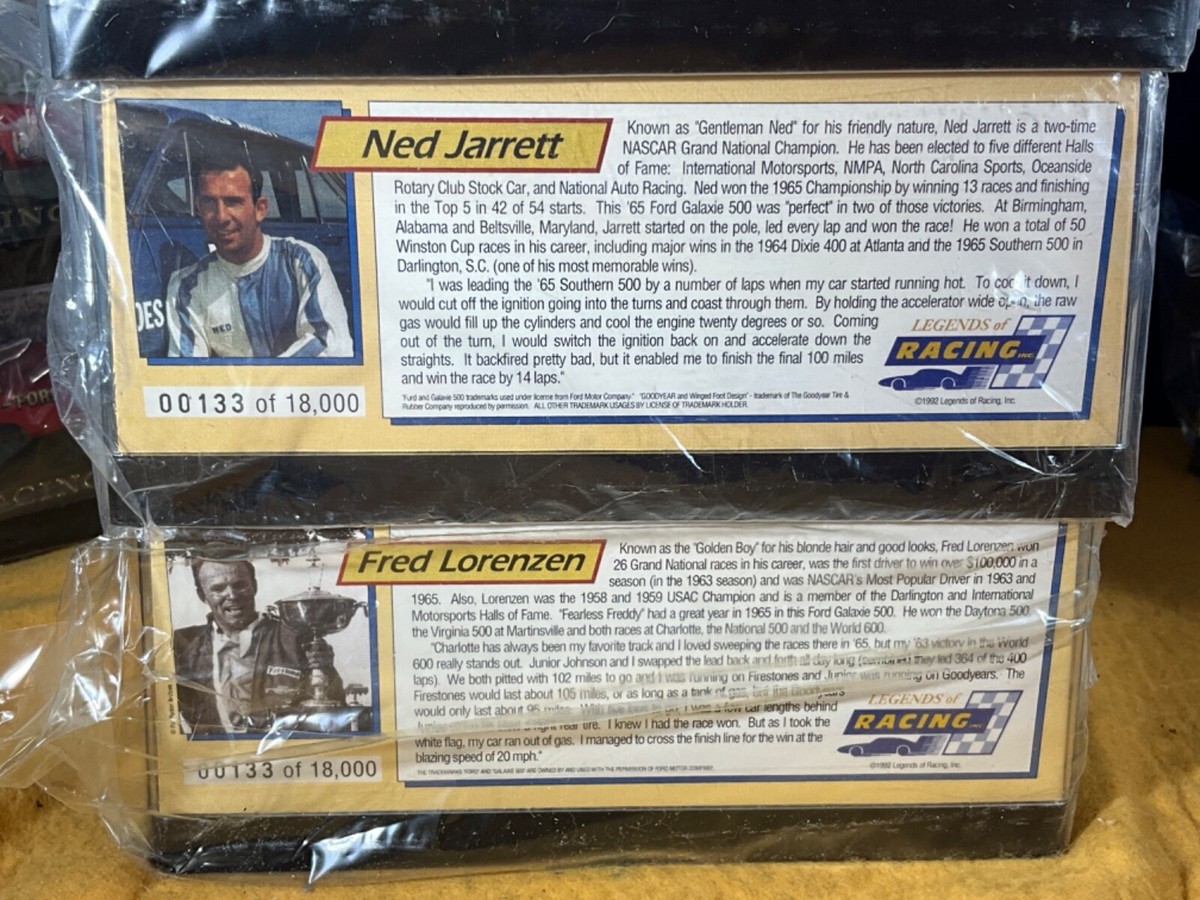 N11-73 LEGENDS OF RACING - ENTIRE 12 CAR SET - MATCHING #133