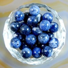 Wholesale 500pcs Lot Natural Sodalite Stone Round Spacer Loose Beads 8mm DIY
