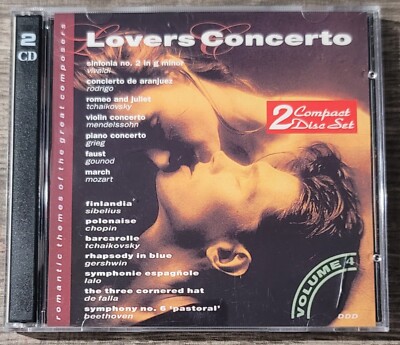 Lovers Concerto Volume 4 1995 2 CD Set Classical Romantic Themes Great Composers