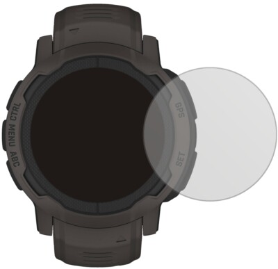 2x Pellicola Protettiva per Garmin Lily Sport Smartwatch Protezione Schermo