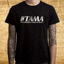 TAMA Drums Slogan Black Size S-5XL