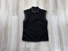 Mens vest Gothicana Punk Size S Color Black