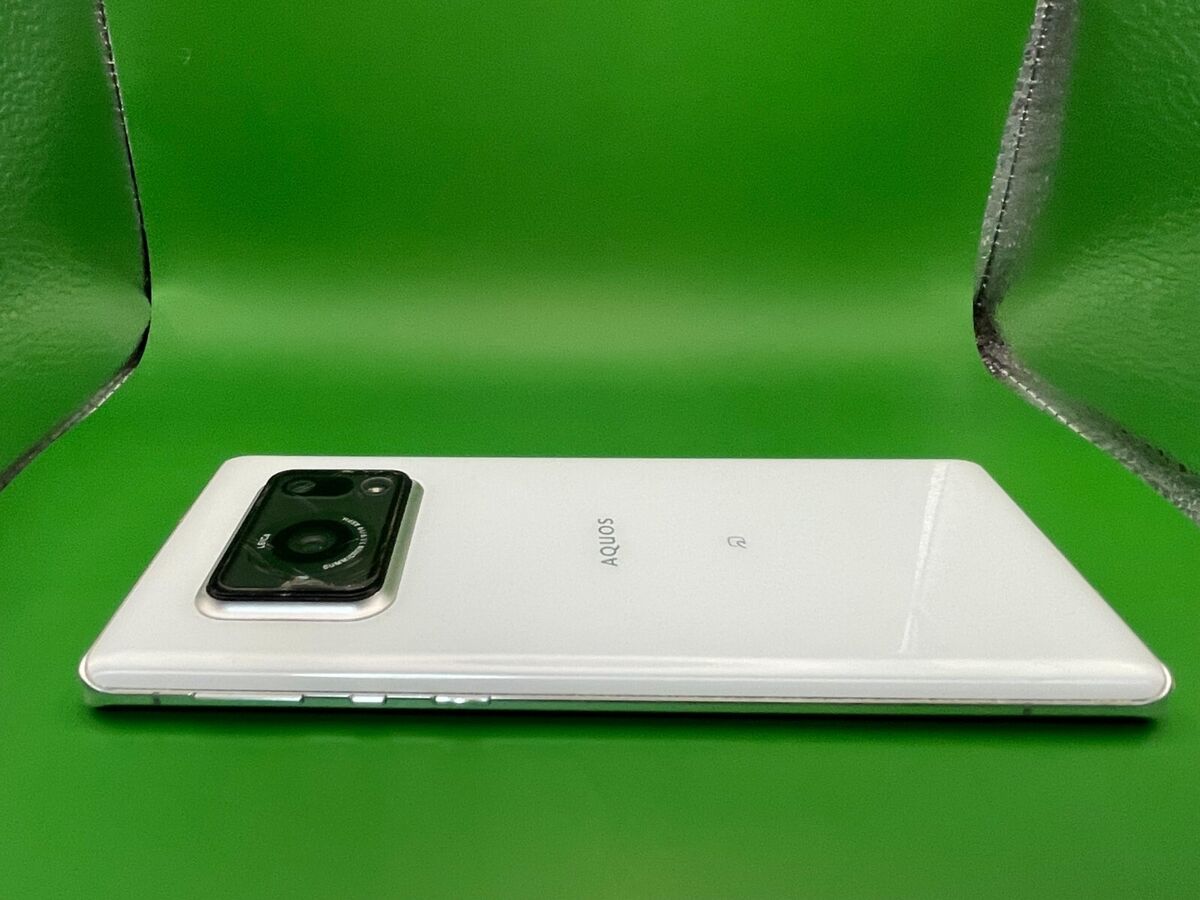 Excellent+++++] SHARP AQUOS R6 A101SH WHITE Android Leica Lens SIM