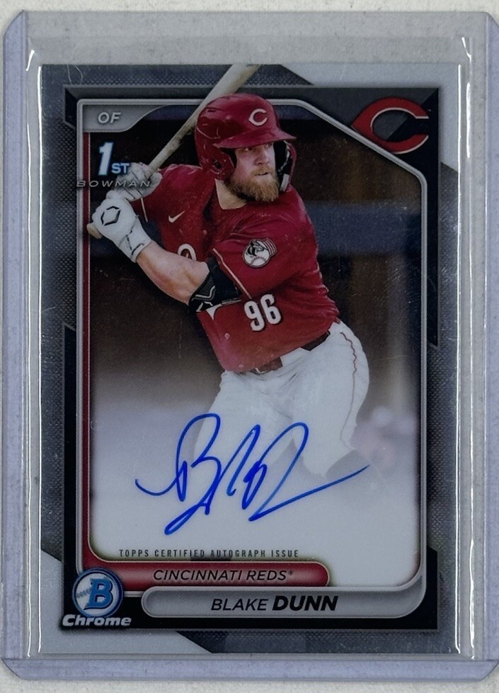 2024 Bowman Chrome Blake Dunn #CPA-BD 1st Bowman Auto