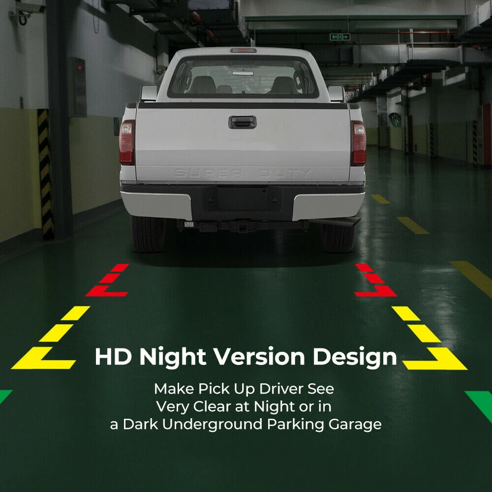 7"Brake Light Backup Camera For Chevy Express GMC Savana Van 03-2019 05 07 15 16 - Image 4 of 4