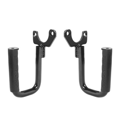Black Steel Front Grab Handles For 1997-2006 Jeep Wrangler TJ & Unlimited – Pair