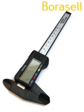 150mm/6" Electronic Digital Gauge Carbon Fiber Vernier Caliper Micrometer *USA*