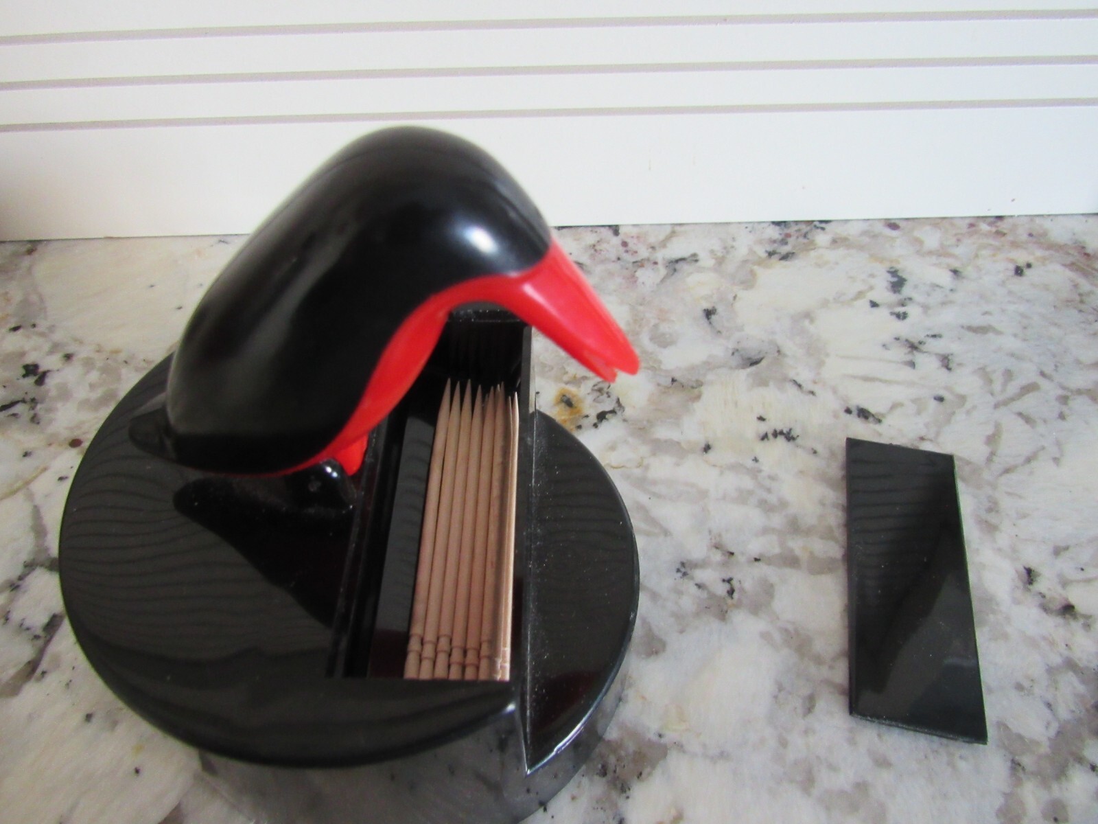 Vintage Penquin Bird Toothpick Holder Dispenser Novelty eBay