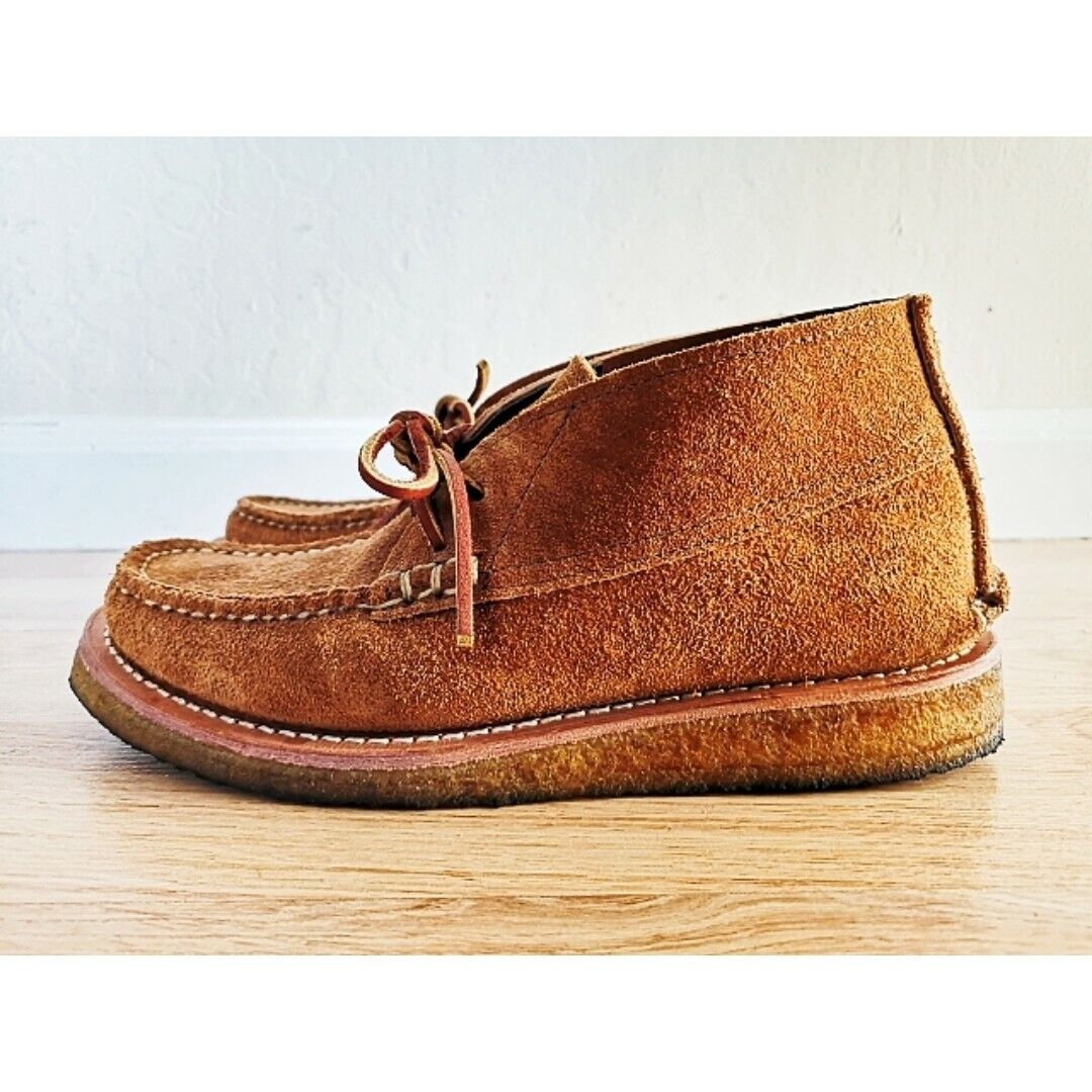 Yuketen Suede Desert Boot Sport Chukka Peanut Crepe Sole Sz Yuketen Suede Desert Boot Sport Chukka Peanut Crepe Sole Sz