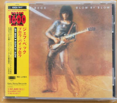 Jeff Beck Blow By Blow Japan CD OBI ESCA 7617