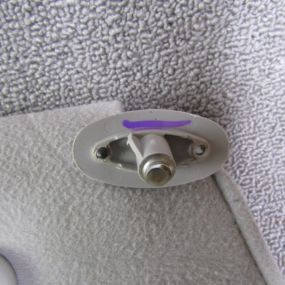 Parasol Ford Escape 2001-2007 gris pasajero lado derecho sin luces Mazda Tribute Foto 3 de 4