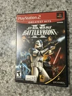 Star Wars: Battlefront Sony PlayStation 2, 2004, Complete with Manual CIB