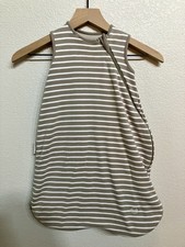 Merino Wool and Organic Cotton Baby Sleeping Bag - 4 Season Classic Sleep Sac...