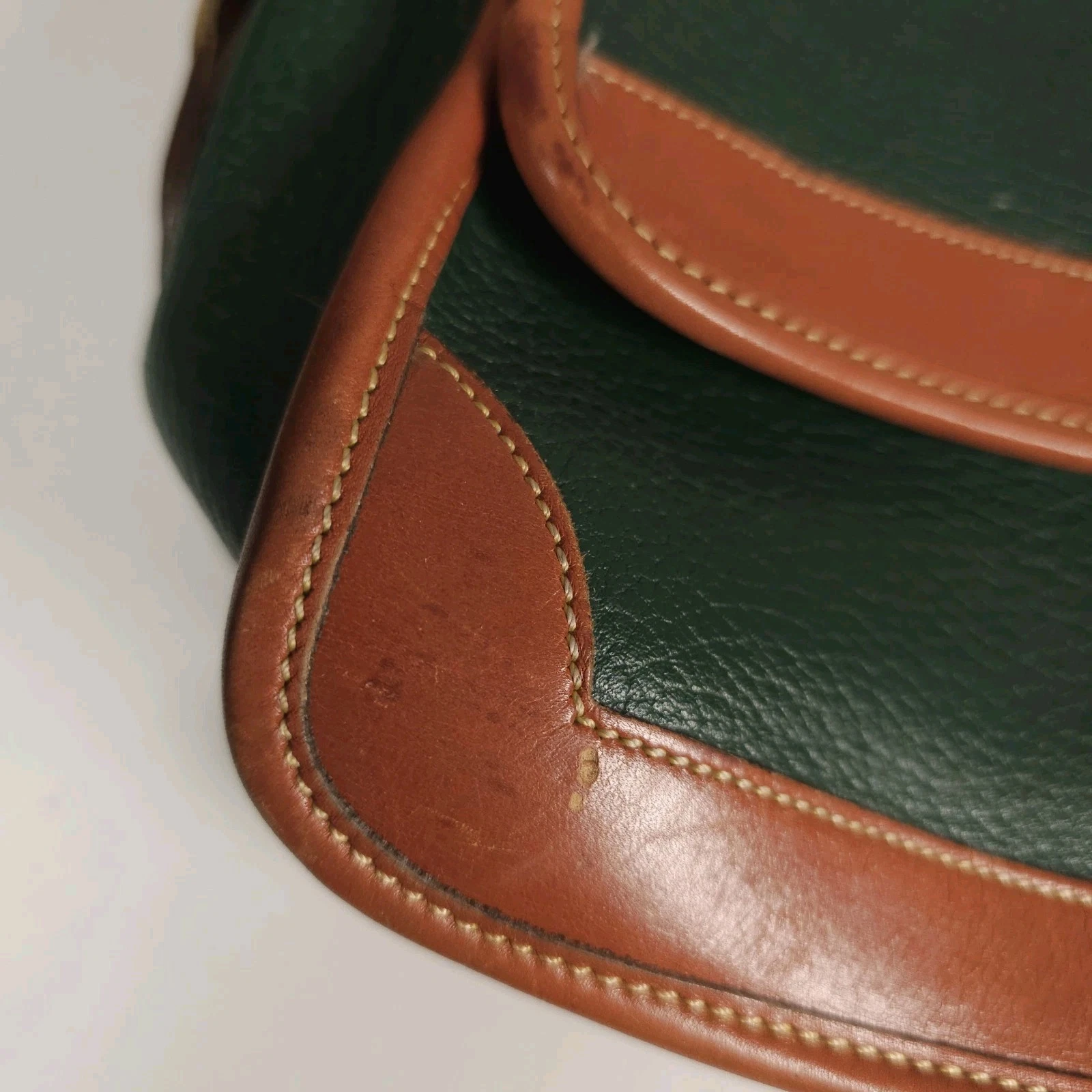 DOONEY & BOURKE borsa a tracolla verde per tutte le stagioni in pelle con ciottoli USA