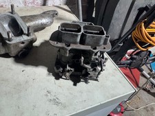 ford twin choke webber carb and manifold 