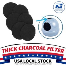 Cat Litter Box Replacement Activated Filters Carbon to Absorb Unpleasant Odors